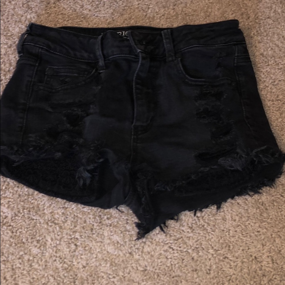American eagle super stretch shorts denim